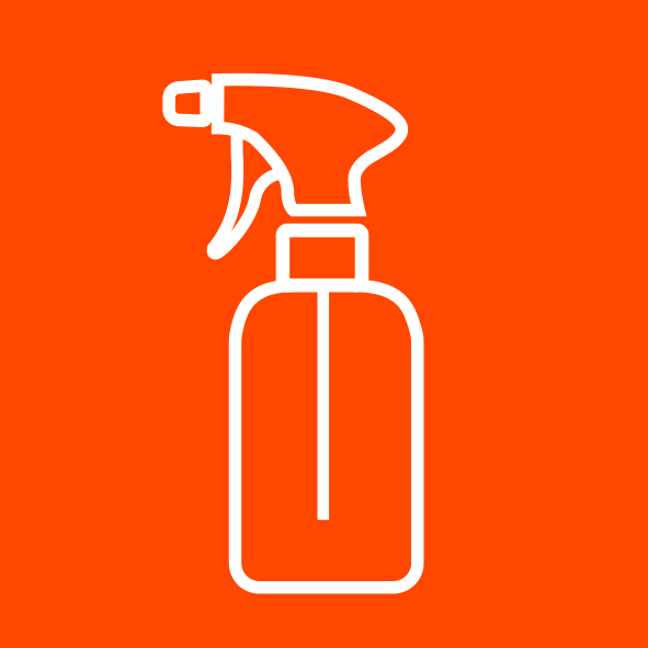logo de produit de nettoyage